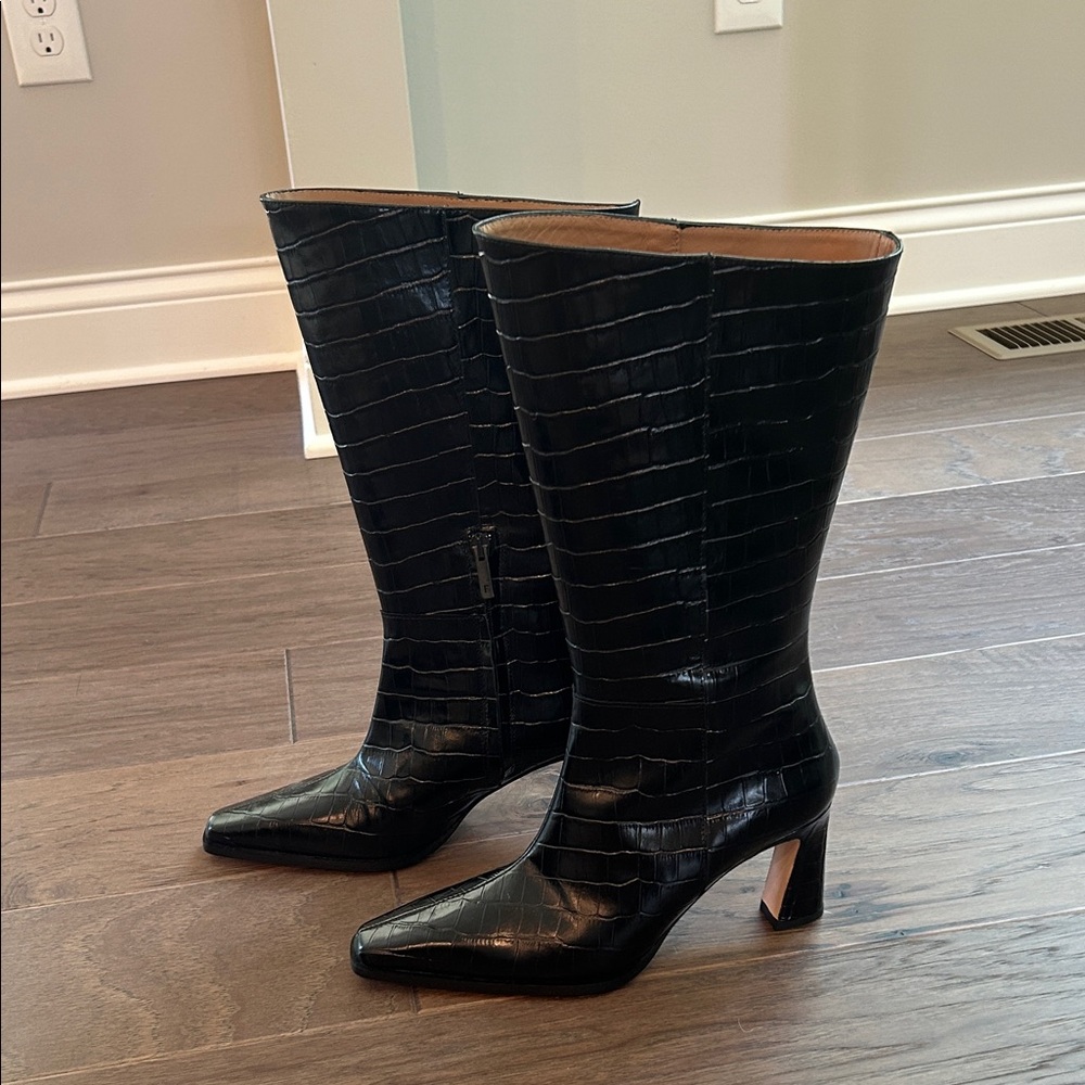 Flattered Ava Croco boot